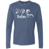 T-Shirts Indigo / Small The Raptors Men's Premium Long Sleeve