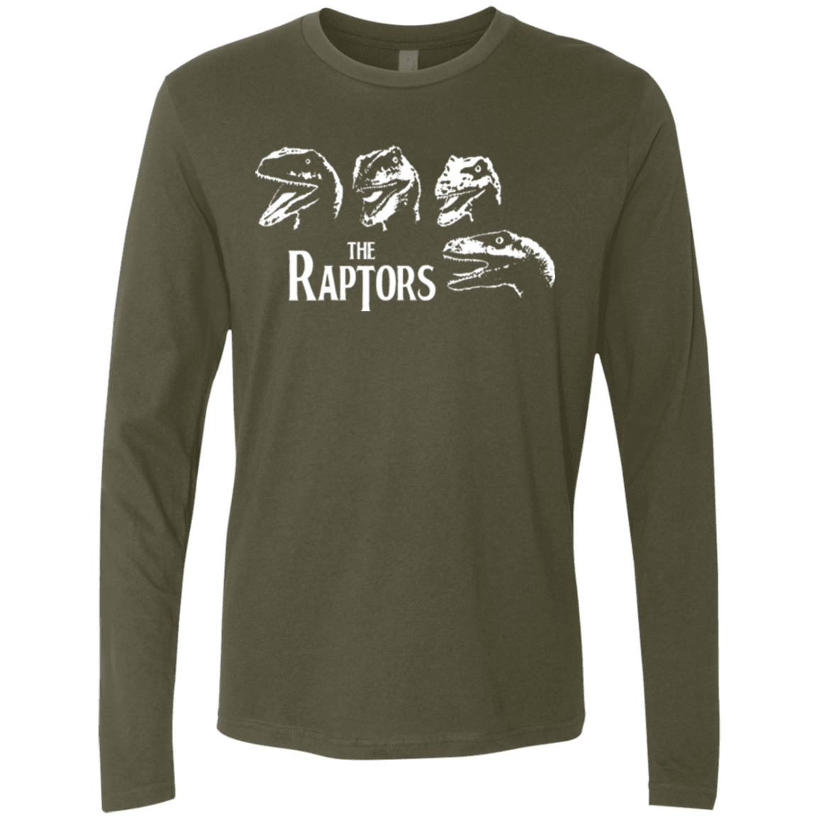 T-Shirts Military Green / Small The Raptors Men's Premium Long Sleeve