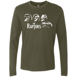 T-Shirts Military Green / Small The Raptors Men's Premium Long Sleeve