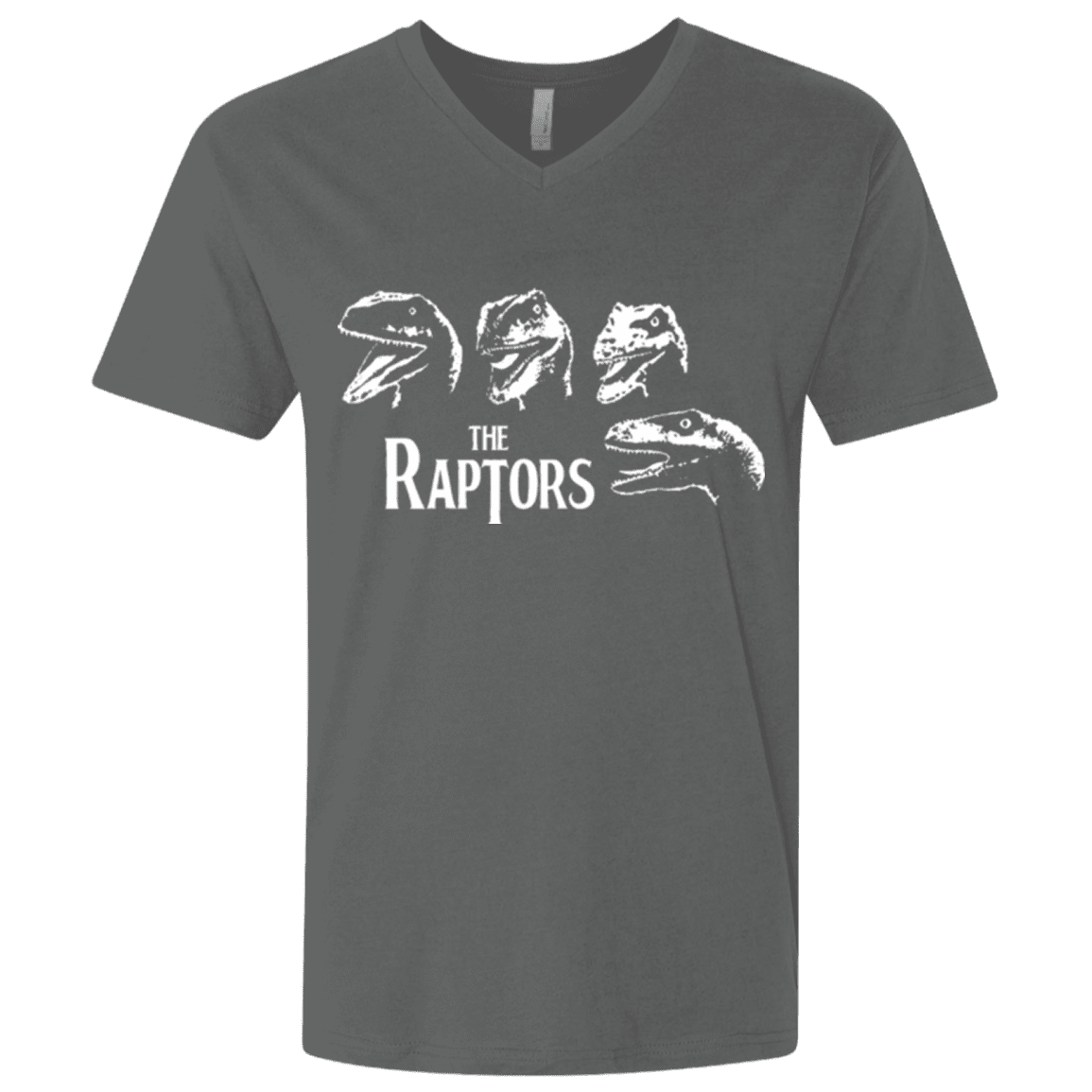 T-Shirts Heavy Metal / X-Small The Raptors Men's Premium V-Neck