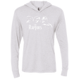 T-Shirts Heather White / X-Small The Raptors Triblend Long Sleeve Hoodie Tee