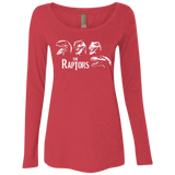 T-Shirts Vintage Red / Small The Raptors Women's Triblend Long Sleeve Shirt
