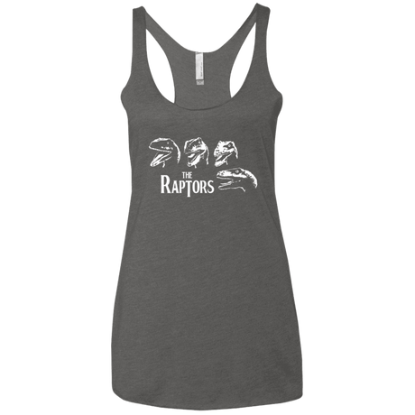 T-Shirts Premium Heather / X-Small The Raptors Women's Triblend Racerback Tank