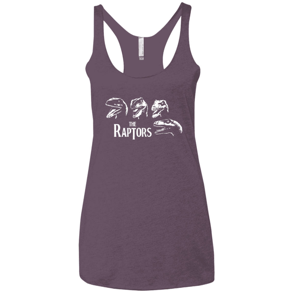 T-Shirts Vintage Purple / X-Small The Raptors Women's Triblend Racerback Tank