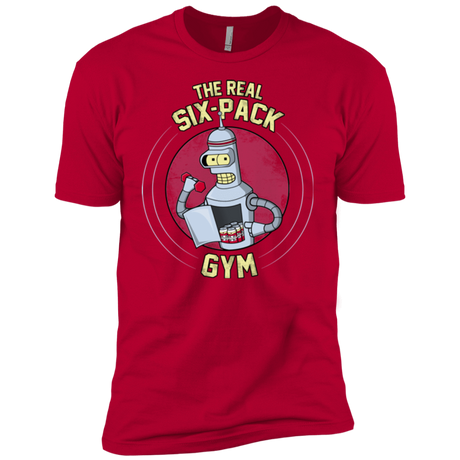 T-Shirts Red / YXS The Real Six Pack Boys Premium T-Shirt