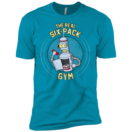 T-Shirts Turquoise / YXS The Real Six Pack Boys Premium T-Shirt