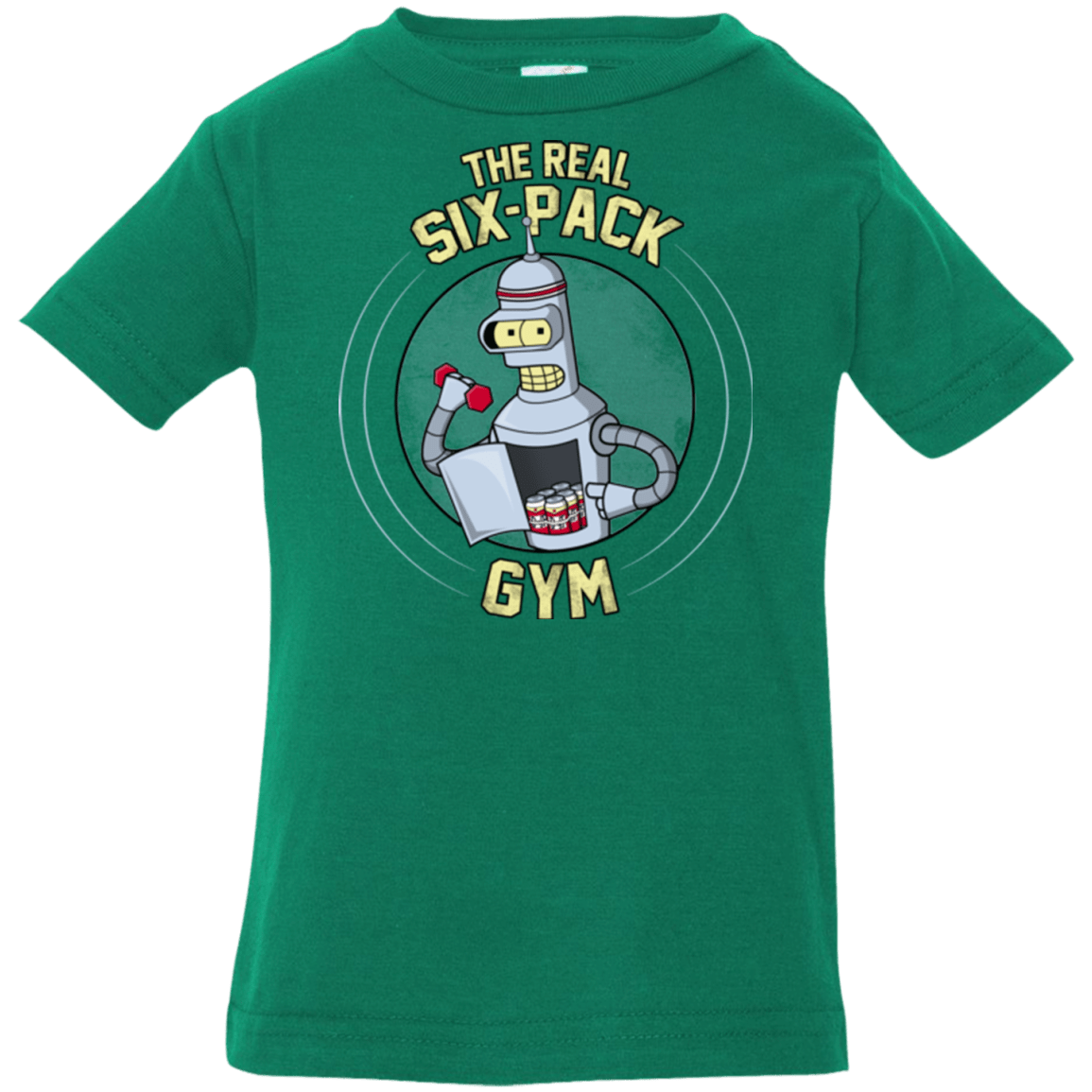 T-Shirts Kelly / 6 Months The Real Six Pack Infant Premium T-Shirt