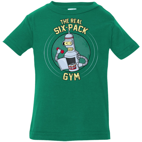 T-Shirts Kelly / 6 Months The Real Six Pack Infant Premium T-Shirt