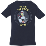 T-Shirts Navy / 6 Months The Real Six Pack Infant Premium T-Shirt