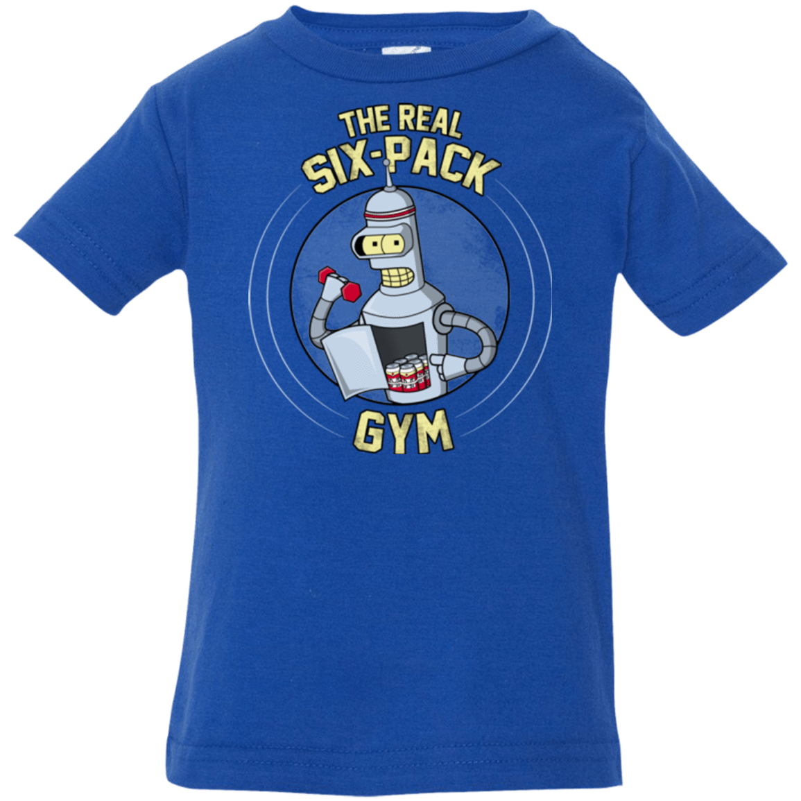 T-Shirts Royal / 6 Months The Real Six Pack Infant Premium T-Shirt