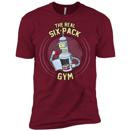 T-Shirts Cardinal / X-Small The Real Six Pack Men's Premium T-Shirt