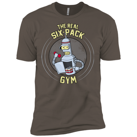 T-Shirts Warm Grey / X-Small The Real Six Pack Men's Premium T-Shirt
