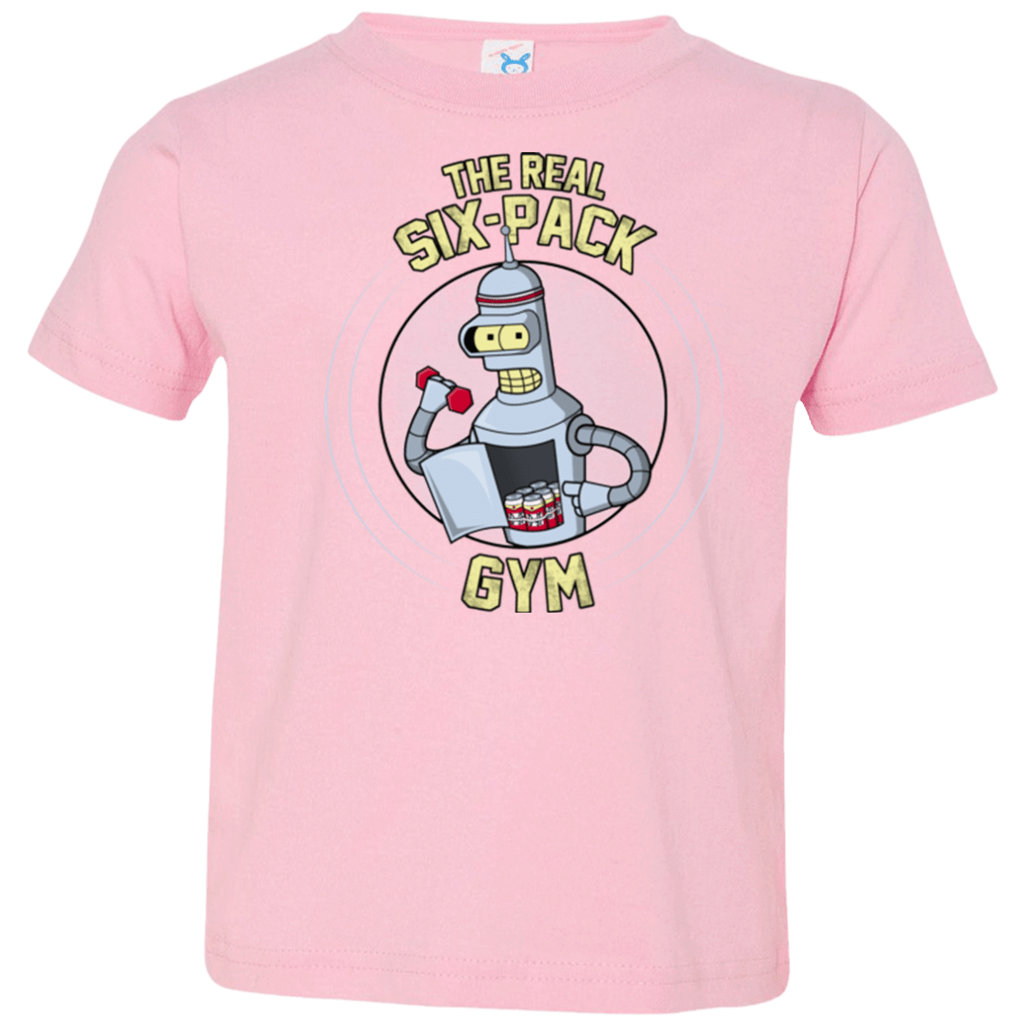 T-Shirts Pink / 2T The Real Six Pack Toddler Premium T-Shirt