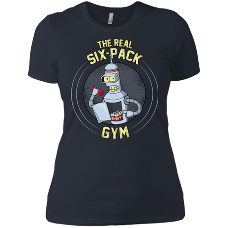 T-Shirts Indigo / X-Small The Real Six Pack Women's Premium T-Shirt