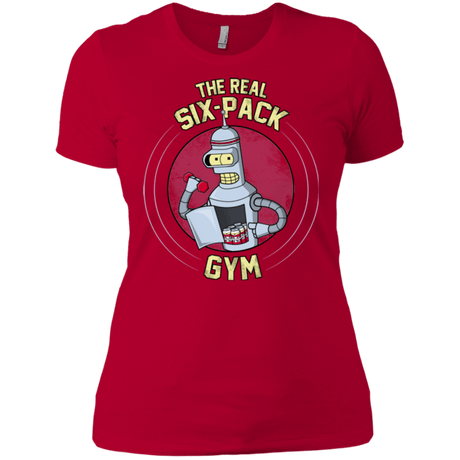 T-Shirts Red / X-Small The Real Six Pack Women's Premium T-Shirt