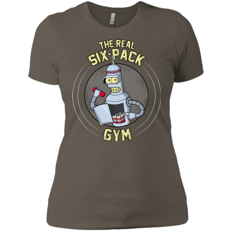 T-Shirts Warm Grey / X-Small The Real Six Pack Women's Premium T-Shirt