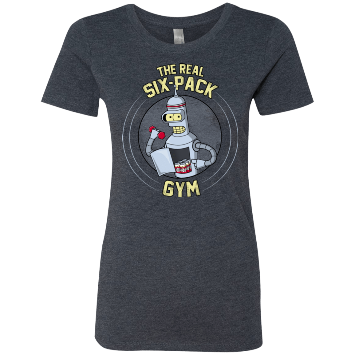 T-Shirts Vintage Navy / Small The Real Six Pack Women's Triblend T-Shirt