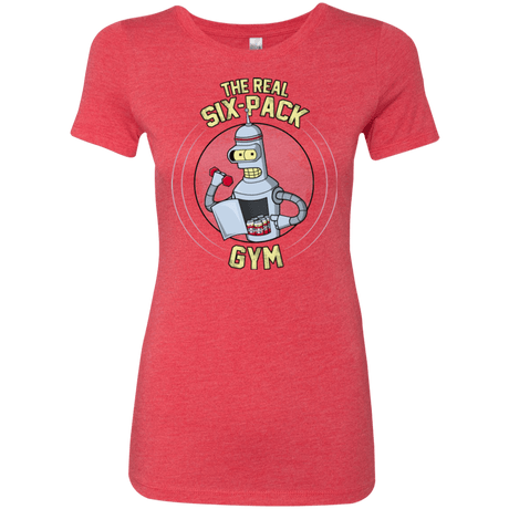 T-Shirts Vintage Red / Small The Real Six Pack Women's Triblend T-Shirt