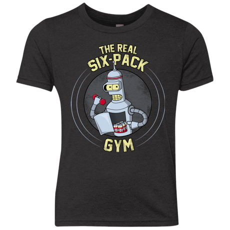 T-Shirts Vintage Black / YXS The Real Six Pack Youth Triblend T-Shirt