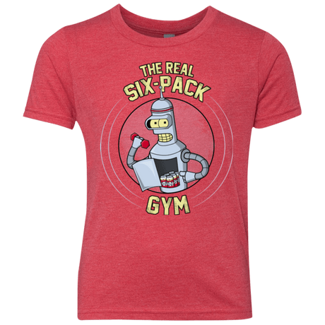 T-Shirts Vintage Red / YXS The Real Six Pack Youth Triblend T-Shirt