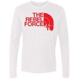 T-Shirts White / Small The Rebel Force 2 Men's Premium Long Sleeve