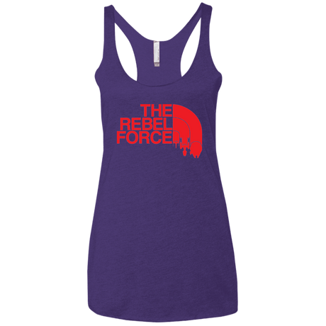 T-Shirts Purple / X-Small The Rebel Force 2 Women's Triblend Racerback Tank