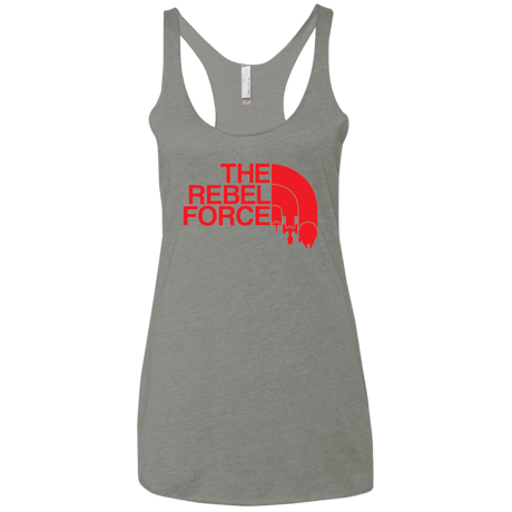 T-Shirts Venetian Grey / X-Small The Rebel Force 2 Women's Triblend Racerback Tank