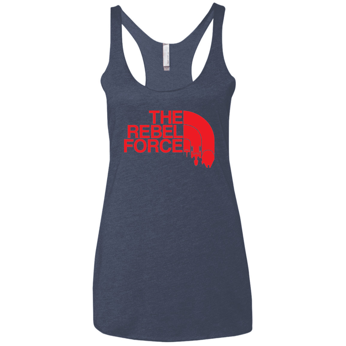 T-Shirts Vintage Navy / X-Small The Rebel Force 2 Women's Triblend Racerback Tank