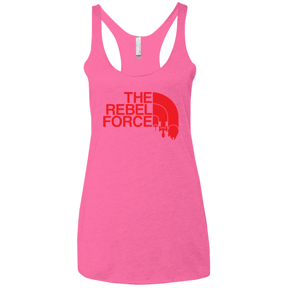T-Shirts Vintage Pink / X-Small The Rebel Force 2 Women's Triblend Racerback Tank