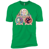 T-Shirts Kelly Green / YXS The Rebel, the Good and Evil Cat Boys Premium T-Shirt