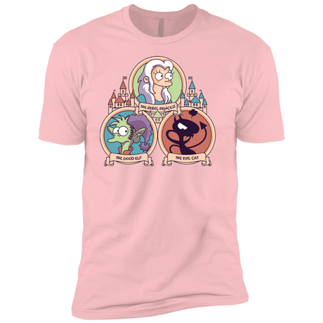 T-Shirts Light Pink / YXS The Rebel, the Good and Evil Cat Boys Premium T-Shirt