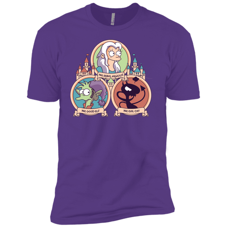 T-Shirts Purple Rush / YXS The Rebel, the Good and Evil Cat Boys Premium T-Shirt