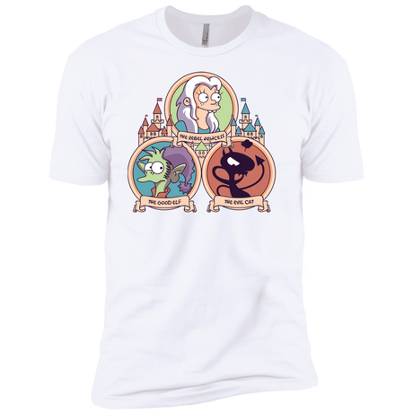 T-Shirts White / YXS The Rebel, the Good and Evil Cat Boys Premium T-Shirt