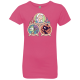 T-Shirts Hot Pink / YXS The Rebel, the Good and Evil Cat Girls Premium T-Shirt