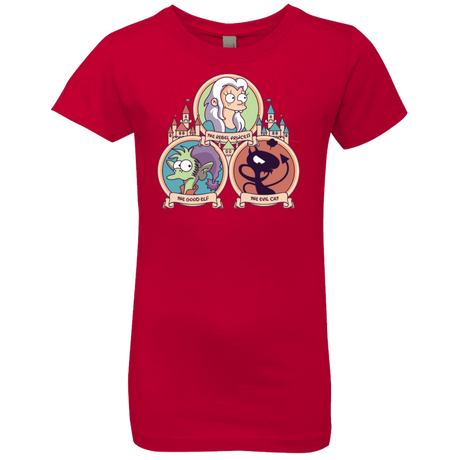 T-Shirts Red / YXS The Rebel, the Good and Evil Cat Girls Premium T-Shirt