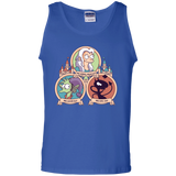 T-Shirts Royal / S The Rebel, the Good and Evil Cat Men's Tank Top