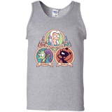 T-Shirts Sport Grey / S The Rebel, the Good and Evil Cat Men's Tank Top