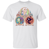 T-Shirts White / S The Rebel, the Good and Evil Cat T-Shirt