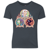 T-Shirts Vintage Navy / YXS The Rebel, the Good and Evil Cat Youth Triblend T-Shirt