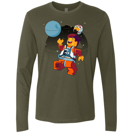 T-Shirts Military Green / Small The Rebellion Is Awesome Men's Premium Long Sleeve