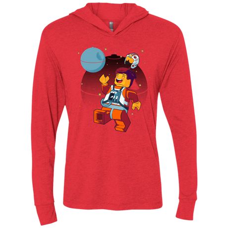 T-Shirts Vintage Red / X-Small The Rebellion Is Awesome Triblend Long Sleeve Hoodie Tee