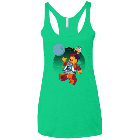 T-Shirts Envy / X-Small The Rebellion Is Awesome Women's Triblend Racerback Tank