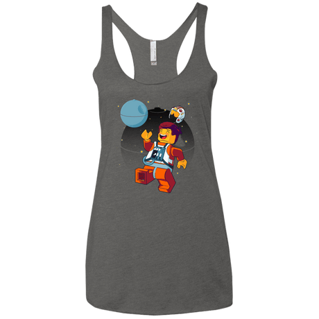 T-Shirts Premium Heather / X-Small The Rebellion Is Awesome Women's Triblend Racerback Tank