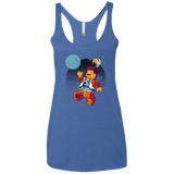 T-Shirts Vintage Royal / X-Small The Rebellion Is Awesome Women's Triblend Racerback Tank