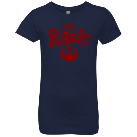 T-Shirts Midnight Navy / YXS The Rebels (1) Girls Premium T-Shirt
