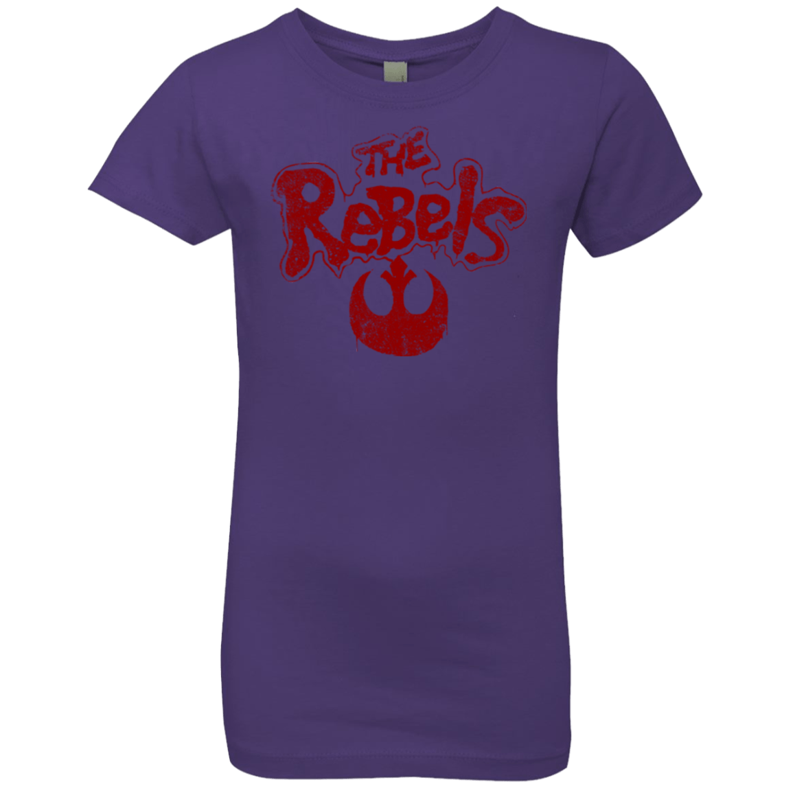 T-Shirts Purple Rush / YXS The Rebels (1) Girls Premium T-Shirt