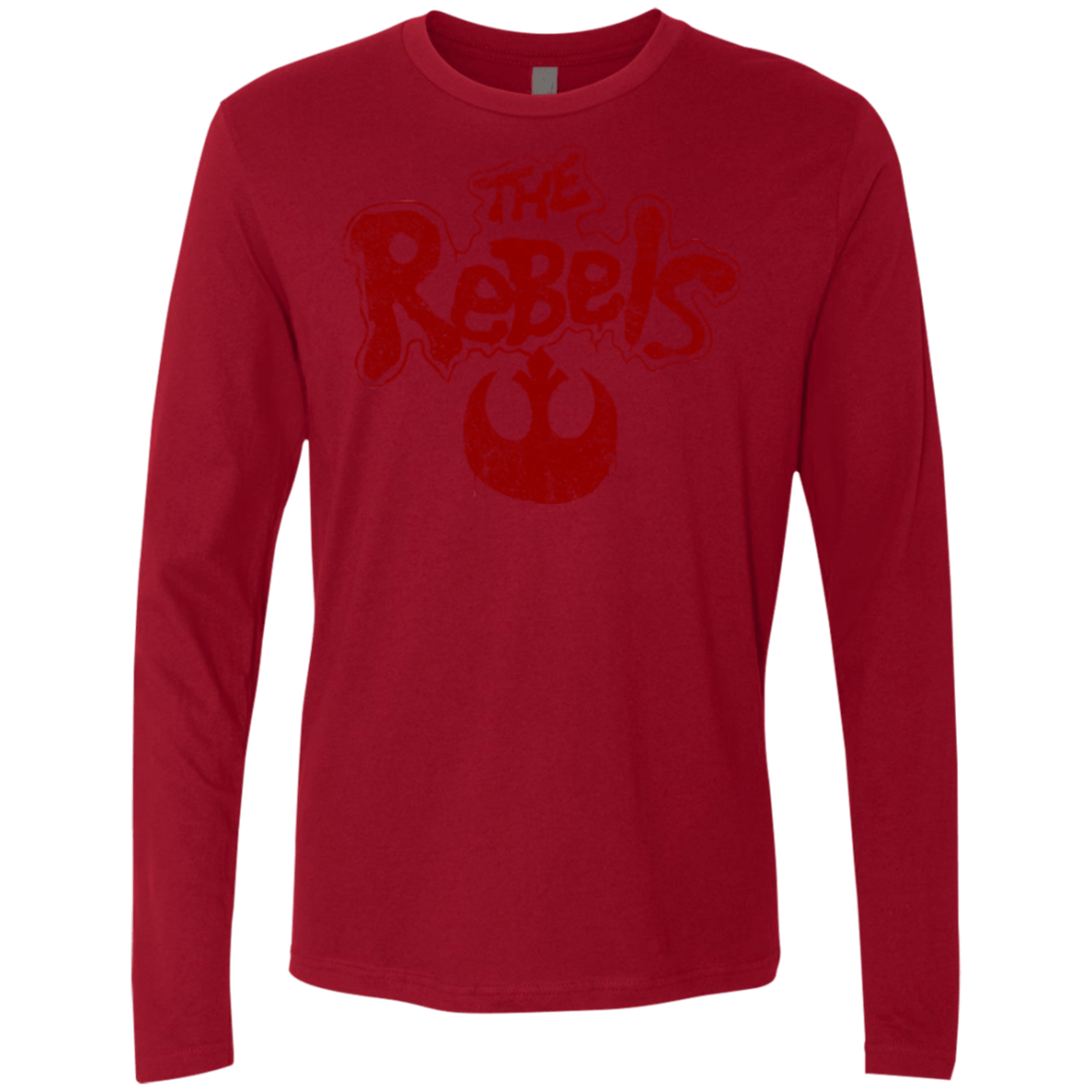T-Shirts Cardinal / Small The Rebels (1) Men's Premium Long Sleeve