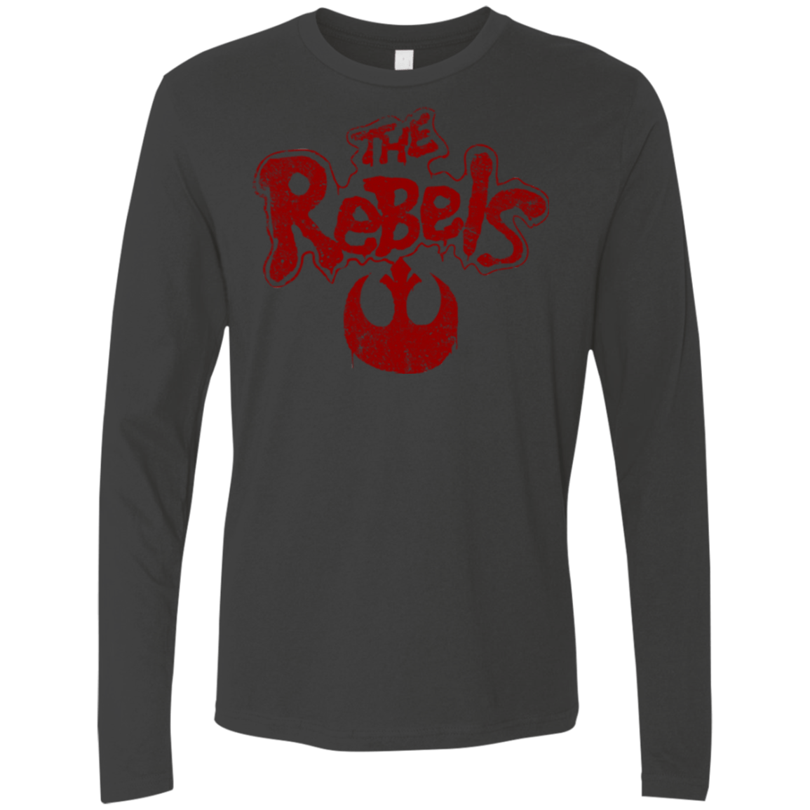 T-Shirts Heavy Metal / Small The Rebels (1) Men's Premium Long Sleeve