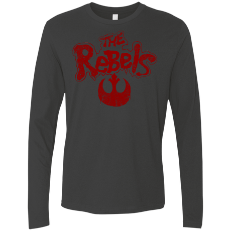 T-Shirts Heavy Metal / Small The Rebels (1) Men's Premium Long Sleeve