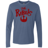 T-Shirts Indigo / Small The Rebels (1) Men's Premium Long Sleeve